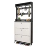 S1581ddab32a4446eb0d2626ba2077696q.webp Italian-style Ultra-thin Shoe Cabinet, Made of Environmentally Friendly High-density Fiberboard, Suitable for Living Room.
