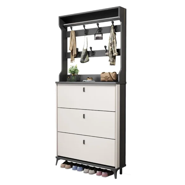 S1581ddab32a4446eb0d2626ba2077696q.webp Italian-style Ultra-thin Shoe Cabinet, Made of Environmentally Friendly High-density Fiberboard, Suitable for Living Room.
