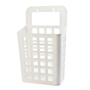 Hanging Dirty Laundry Basket Storage Baskets Holder Organizer Bin Lid Wall Mount Draining Holes Kids Bedroom Living Room