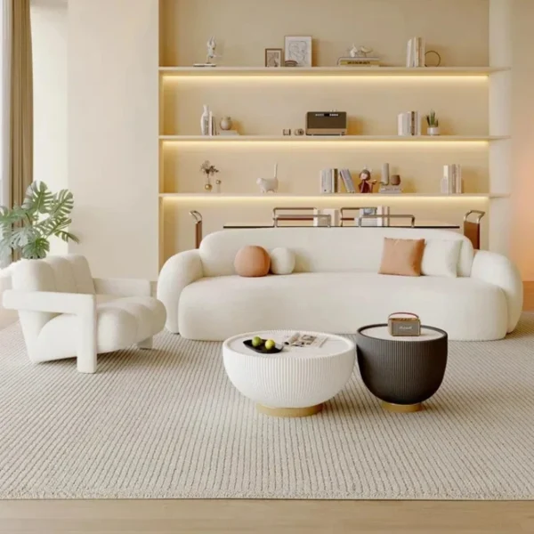 Modern Cream Wind Sofa Creative Simple Comfortable Hallway Lounge Sofas European Aesthetics Designer Muebles Salon Furniture
