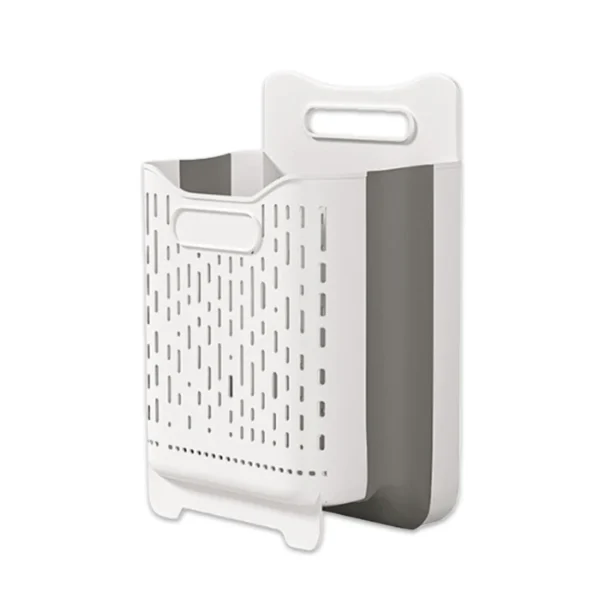 Laundry Basket Hamper,Hanging Wall Collapsible Laundry with Handle,Space-Saving Foldable Storage Dirty Washer Organizer Bin