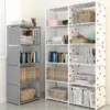S44c893ba40344a1faeb3d42e8d925f948.webp Simple Bookshelf Multi-layer Easy Assembly Bookcase Easy Assembly Book Holder Book Display Rack Book Organizer Debris Rack Shelf