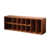S6cb27edc25ba4371852cbce930c72f92D.webp Multifunctional Desktop Wooden Display Shelf Vintage Cabinet Organizer with Compartments for Home and Office Use