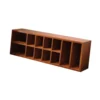 S753afdd89b934b97a963d6796a52cd07U.webp Multifunctional Desktop Wooden Display Shelf Vintage Cabinet Organizer with Compartments for Home and Office Use