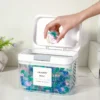 Sbd8ffcc7e51148d6889bdf7c71ebd6333.webp Laundry Pod Holder with Lid Laundry Pod Container,Sealed and Automatic Pop-Up, Large Capacity Holds Laundry Pods Organizer Box