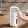 Bathroom Automatic Sensing Soap Dispenser Type C Multiple Levels Contactless Electric Frother Charging Wall Mounted Vertical