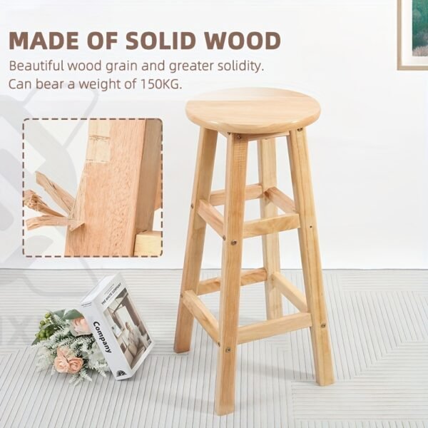 a0687198-ef85-4177-8a2b-4bc9d18c4862.jpg Wooden Bar Stool Minimal Oak Design for Kitchen and Home Use