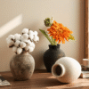 c57f0e9587b54c2bba5e710398121729-goods.png Wabi Sabi Ceramic Vase Minimal Floral Decor for Modern Living Spaces